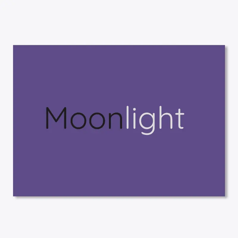 Moonlight Text Sticker